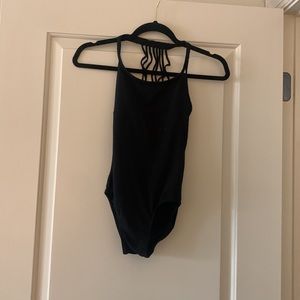 Black leotard